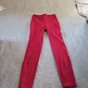 Champion Bright Red Leggings